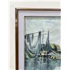 Image 2 : Myanmar Burma Harbor Oil Painting