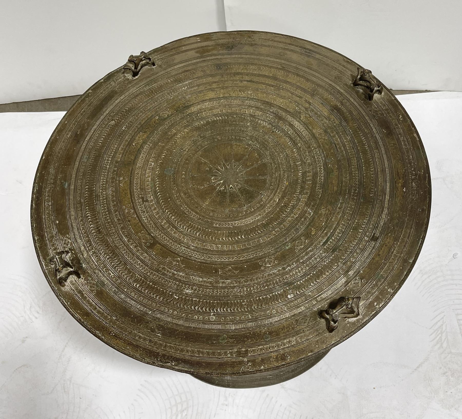 Myanmar Burma Karen Bronze Rain Drum