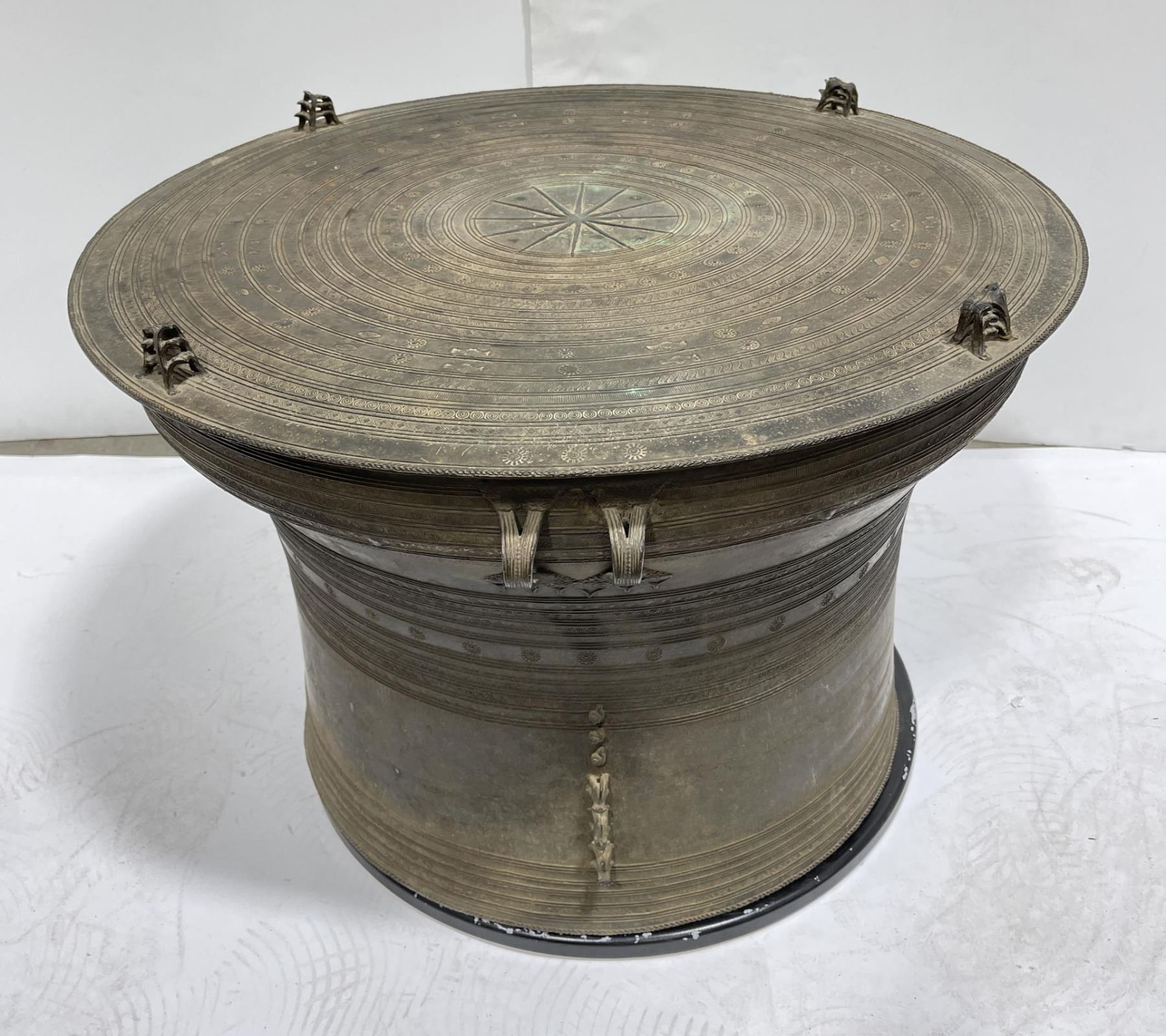 Myanmar Burma Karen Bronze Rain Drum