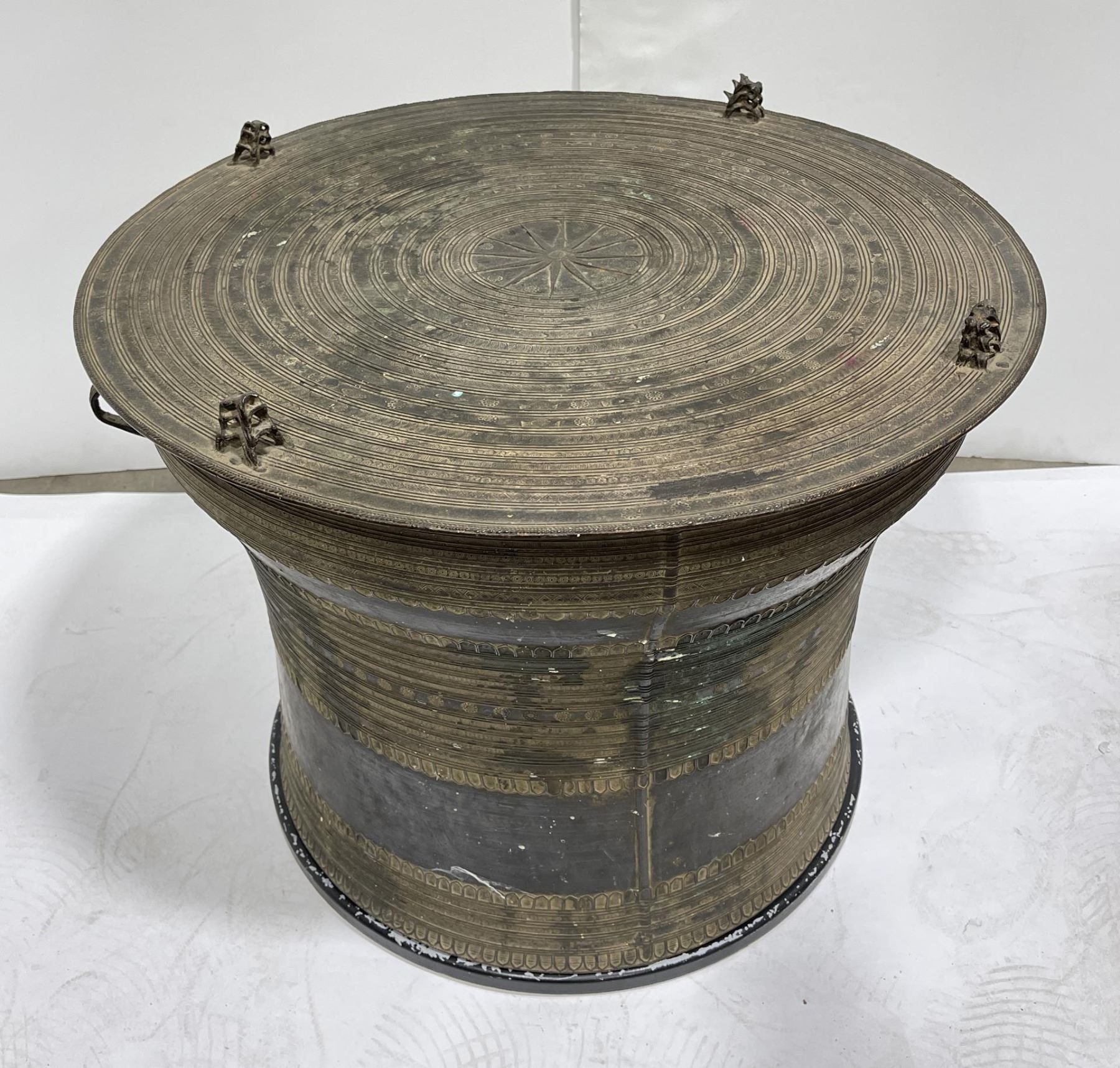 Myanmar Burma Karen Bronze Rain Drum
