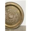 Image 3 : Moroccan Round Brass Tray