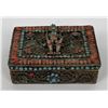 Image 1 : Tibetan Turquoise Lapis and Coral Trinket Box