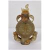 Image 1 : Chinese White Jade Covered Vase
