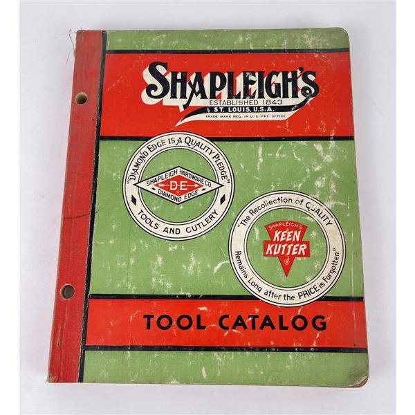 Shapleigh's Keen Kutter Tool Catalog