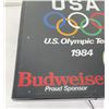 Image 4 : 1984 US Olympics Budweiser Beer Lighted Sign