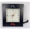 Image 1 : Eli Lilly Pharmacy Advertising Lighted Clock