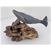 Image 4 : Carved and Painted Driftwood Whale Sculpture