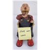 Image 10 : Japanese Battery Op Tin Toy San Smoking Grandpa