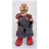 Image 2 : Japanese Battery Op Tin Toy San Smoking Grandpa