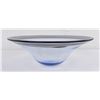 Image 1 : Art Glass Blown Console Bowl