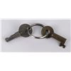 Image 2 : Pair of Old Rail Road Keys