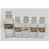 Lot of Antique Apothecary Jars