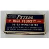Image 1 : 20ct Peters 25-35 Win Rifle Ammo
