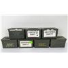 Image 1 : 7 Empty Ammo Cans
