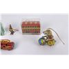 Image 3 : Group of Tin Toy Christmas Ornaments