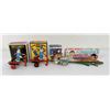 Image 1 : Group of Tin Toys Clown Ice Cream Crocodile