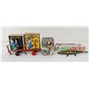 Image 4 : Group of Tin Toys Clown Ice Cream Crocodile