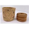 Image 4 : Pair of Eskimo Inuit Eskimo Baskets