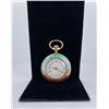 Antique Enamel Swiss Silver Case Pocket Watch