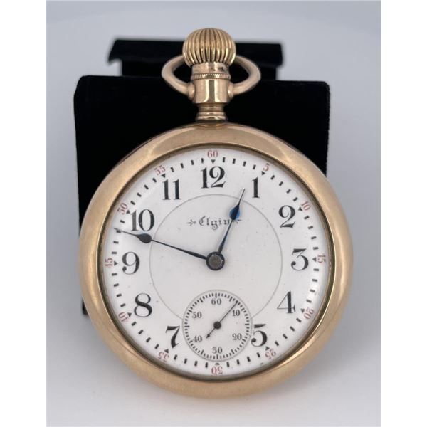 Antique Elgin Father Time Model 7 Pocket Watch