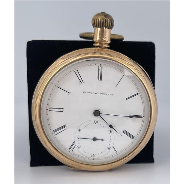 Antique Elgin Model 1 Grade 93 Pocket Watch