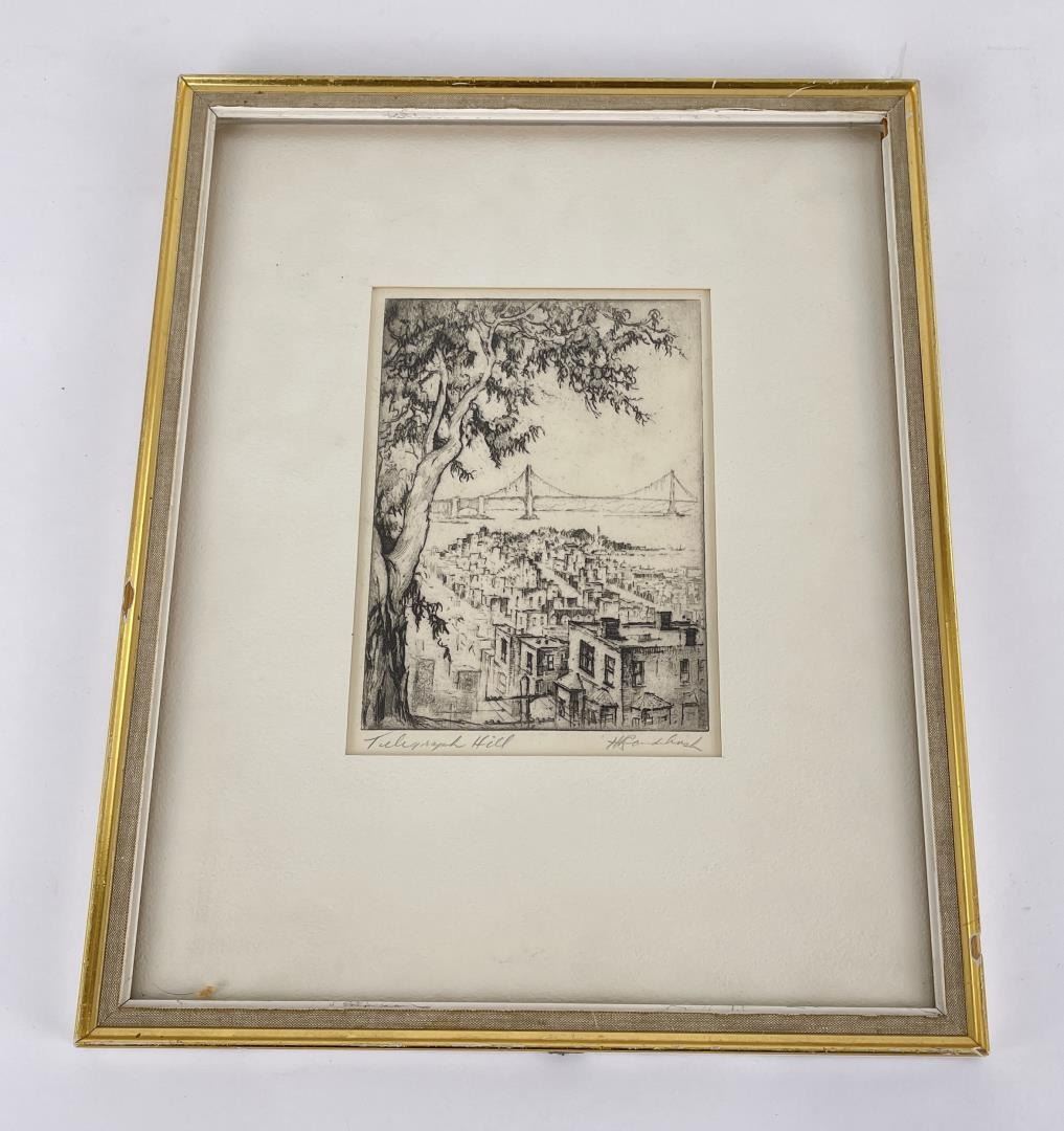 Harriet Roudebush San Francisco Engraving