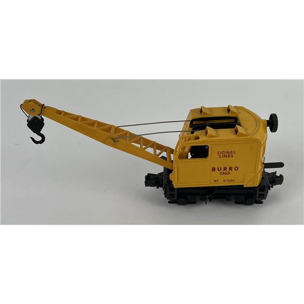 Lionel 3360 Burro Crane