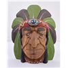 Image 1 : Wood Native American Indian Chief Bust