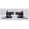 Image 5 : Pair of Custom Made Moose Metal Bookends