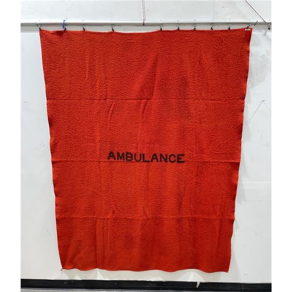 Kenwood Wool Products Ambulance Blanket