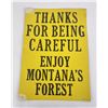 Image 1 : USFS Forest Service Montana Sign