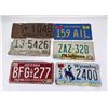 Image 1 : Group of Vintage License Plates
