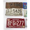 Image 2 : Group of Vintage License Plates