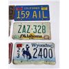 Image 3 : Group of Vintage License Plates