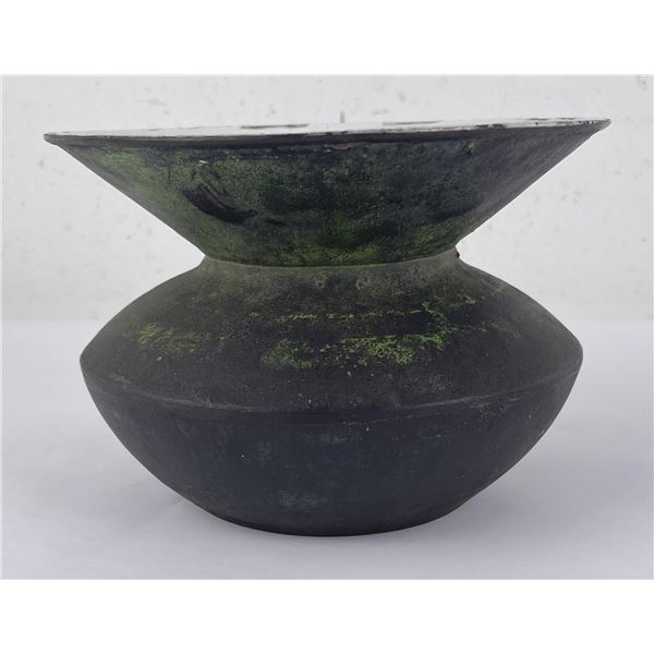 Antique Montana Cast Iron Saloon Spittoon