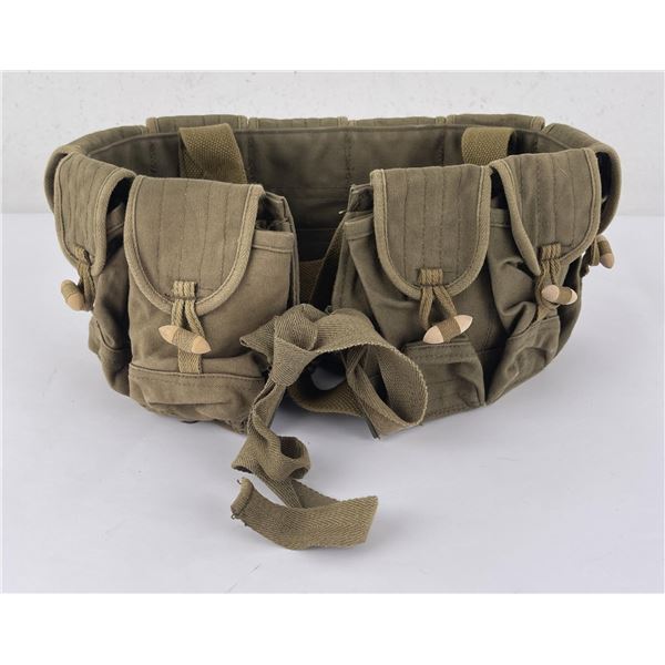 Vietnam War Chicom AK47 Ammo Belt Bandoleer
