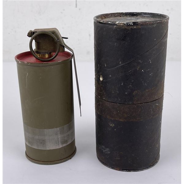 Vietnam War Red M18 Smoke Grenade