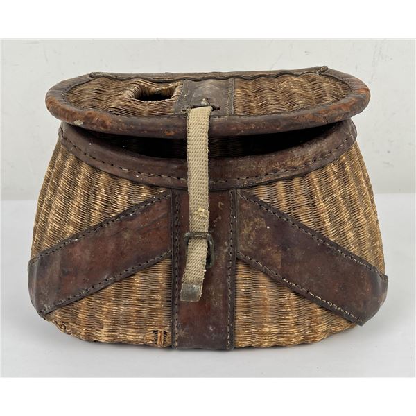 Antique Montana Fishing Creel