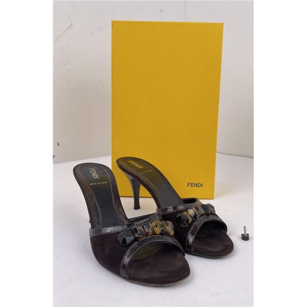 Vintage Fendi Sandals Heels Shoes