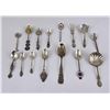 Image 1 : Lot of Sterling Silver Souvenir Spoons