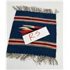 Image 3 : Small Vintage Chimayo Runner Throw Rug