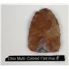 Image 1 : Ohio Multi Colored Flint Hoe Native American