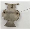 Image 3 : Navajo Sterling Silver Turquoise Owl Brooch