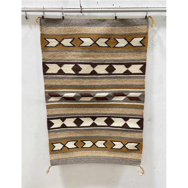 Navajo Indian Chinle Wide Ruins Blanket Rug