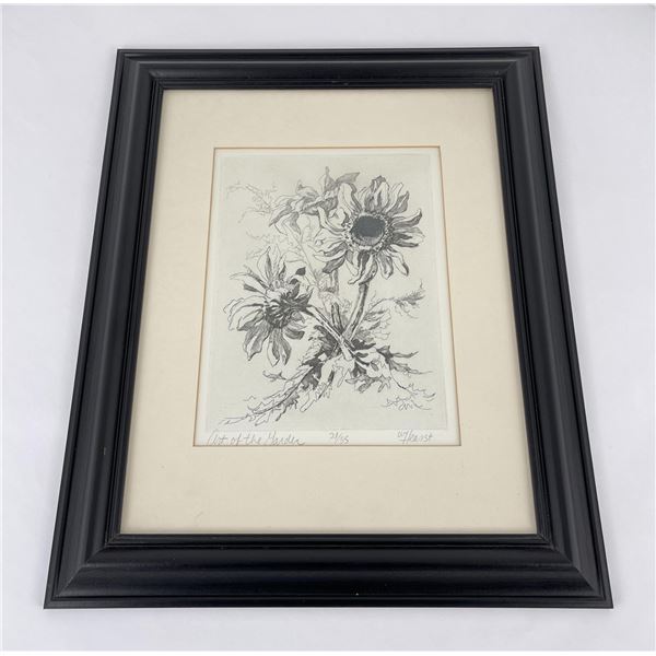 W. Hearst Art of the Garden Engraving