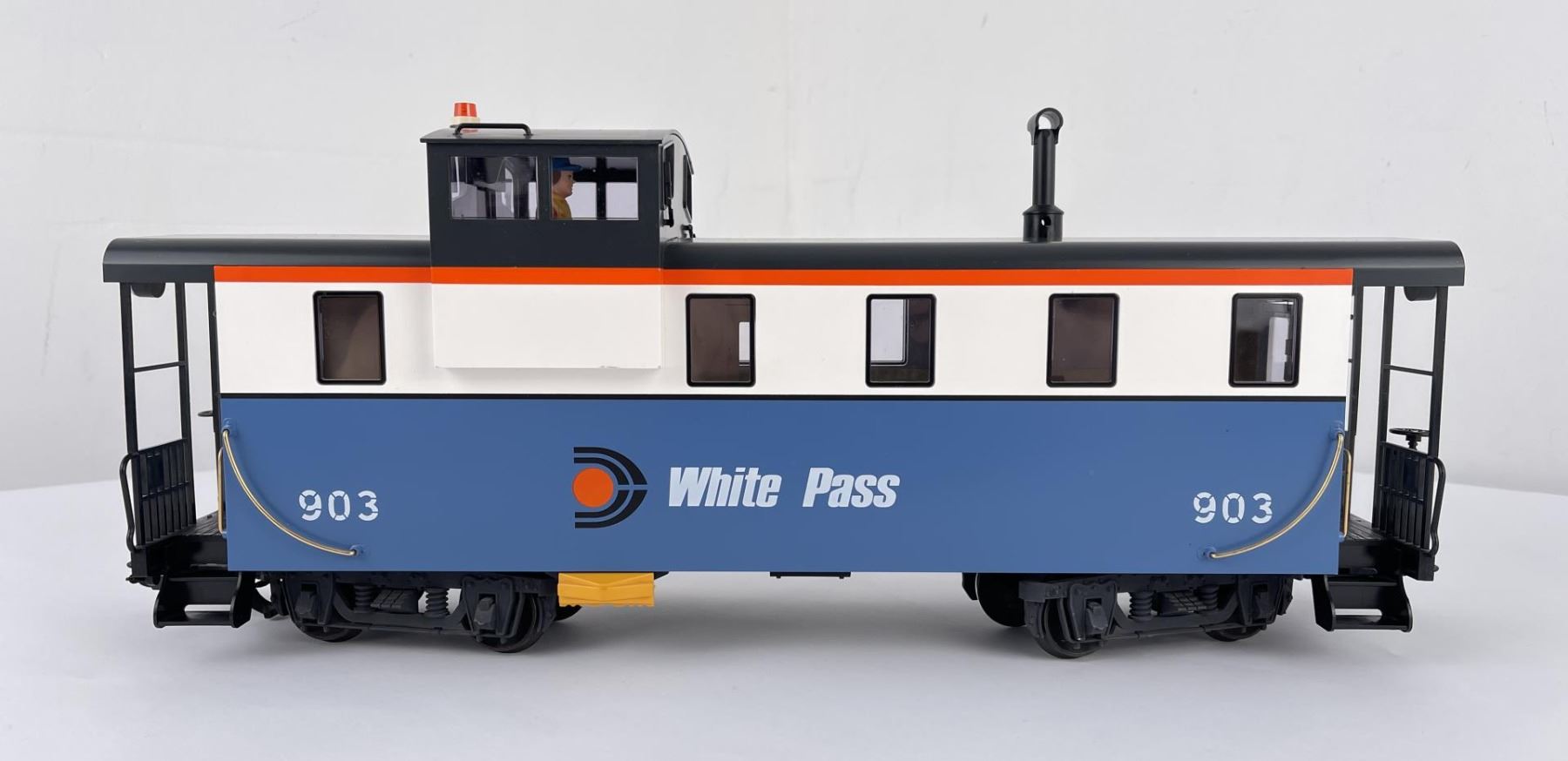 LGB 44710 White Pass 903 Caboose G Scale