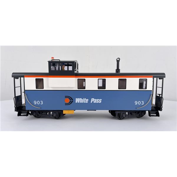 LGB 44710 White Pass 903 Caboose G Scale