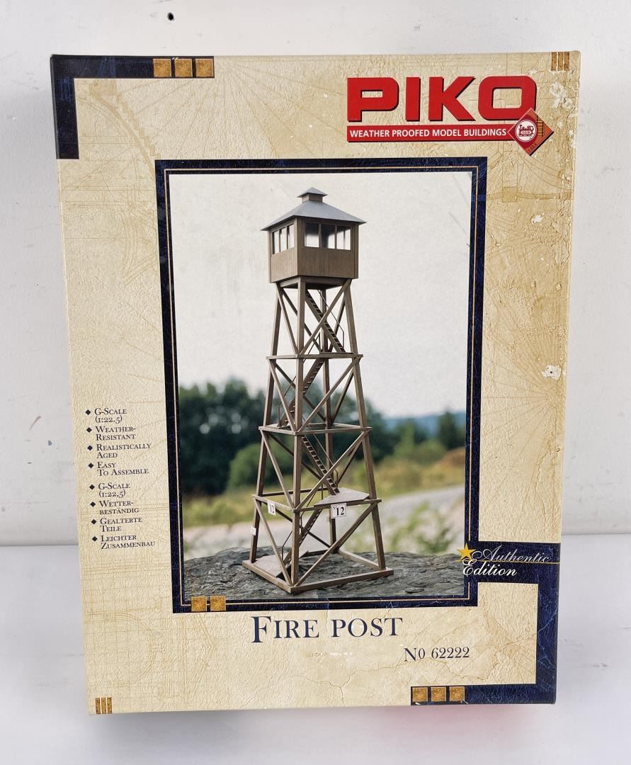 Piko Fire Post 62222 G Scale Building Kit