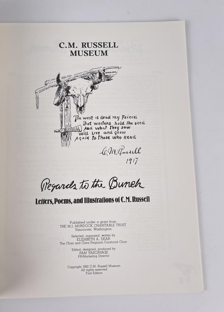 Cm Rasel Letter Poems Illustrations of CM Russell