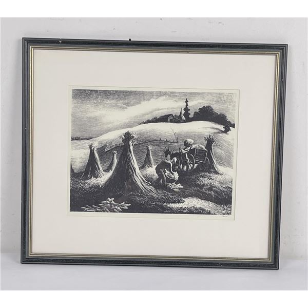 Thomas Hart Benton Loading Corn